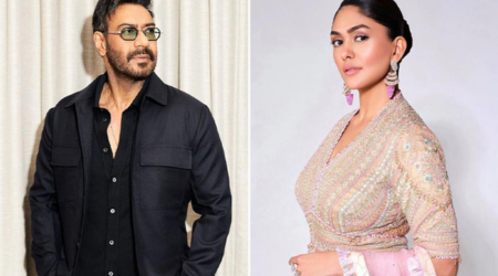 Untitled design 37 Son Of Sardaar 2 will be released on the big screen on July 25, the pair of Ajay Devgan and Mrinal Thakur will rock
